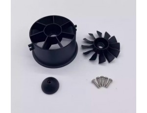 Xfly-Model Galaxy X3 30mm 12 Blade Ducted Fan Spinner , Rotor Blade & Housing Part 